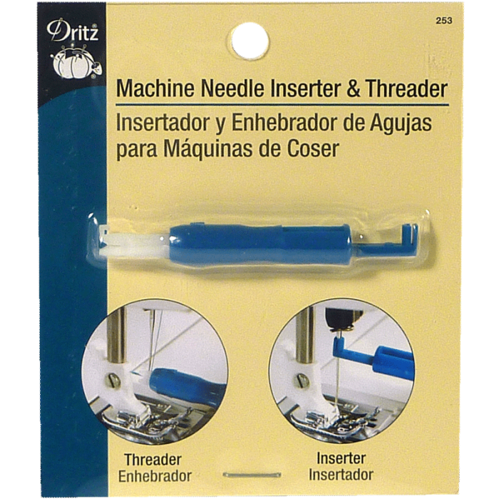 Introducteur d'Aiguille et Enfileur pour Machine à Coudre - Machine needle inserter & threader