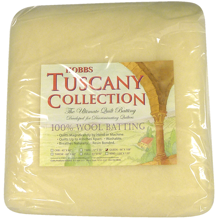 Wool Batting - Bourrure de Laine - Collection Tuscany